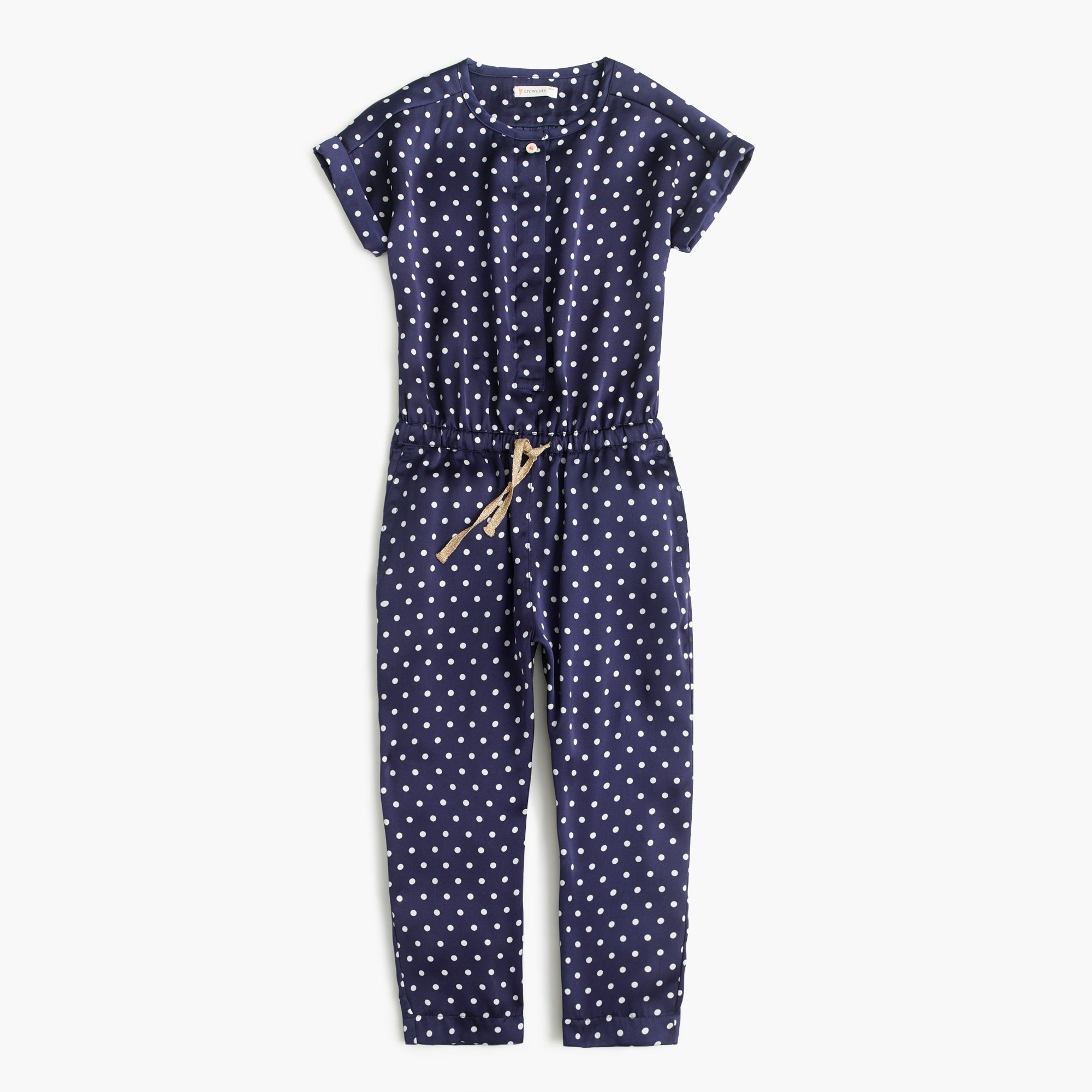 j crew polka dot jumpsuit