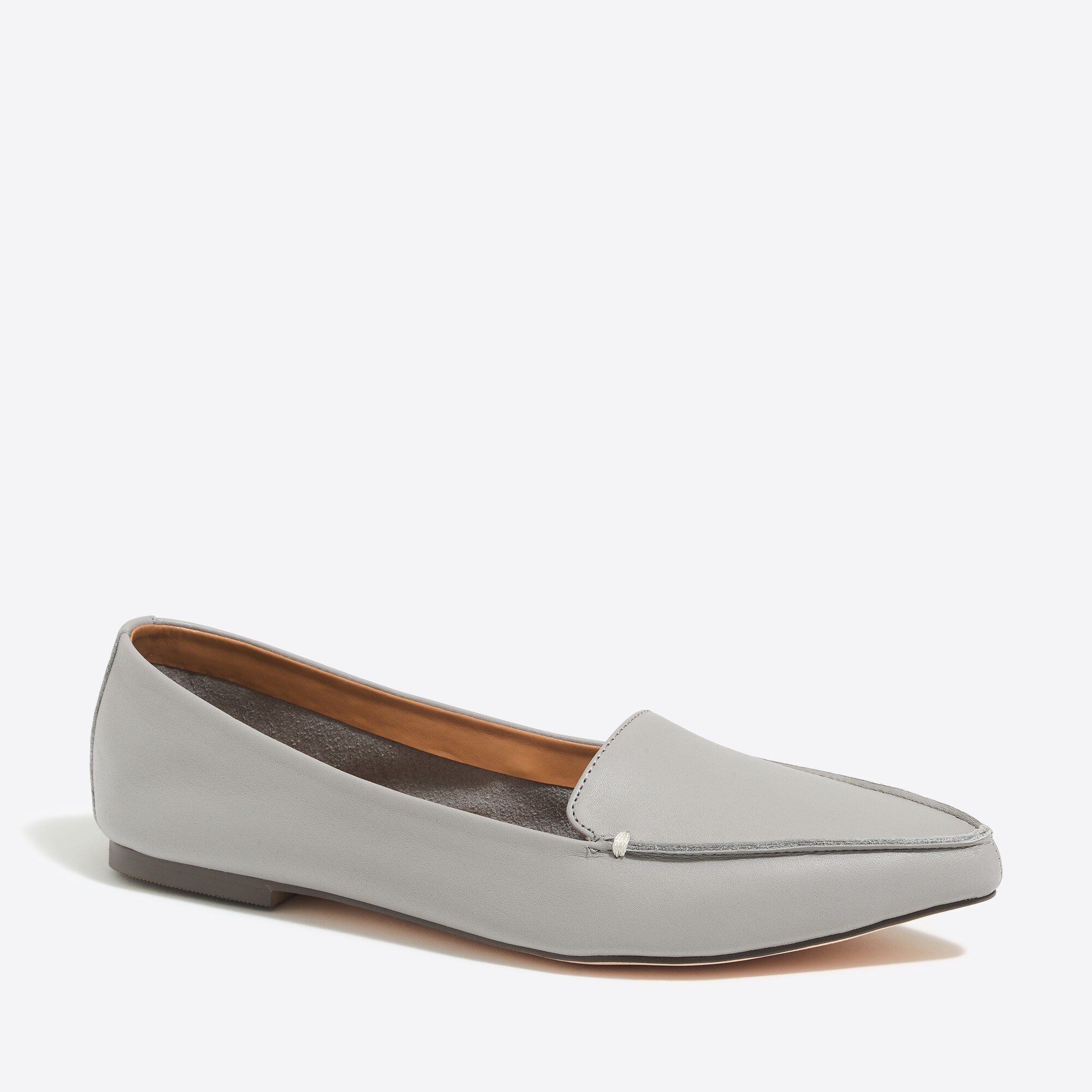 j crew leather loafers