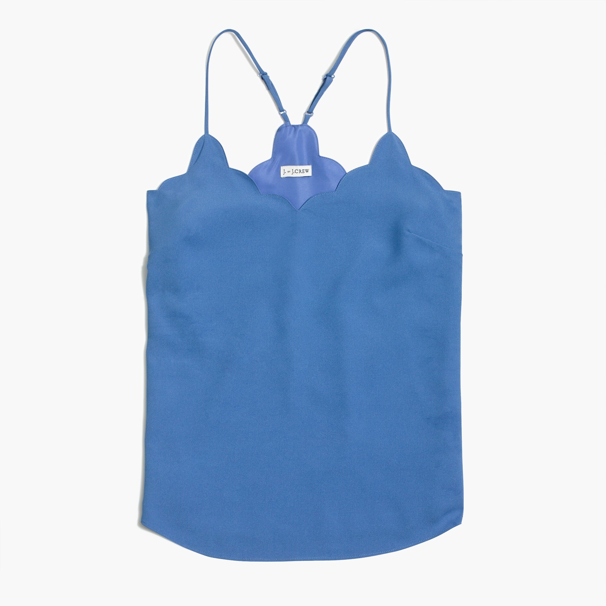 scalloped cami top : factorywomen sleeveless