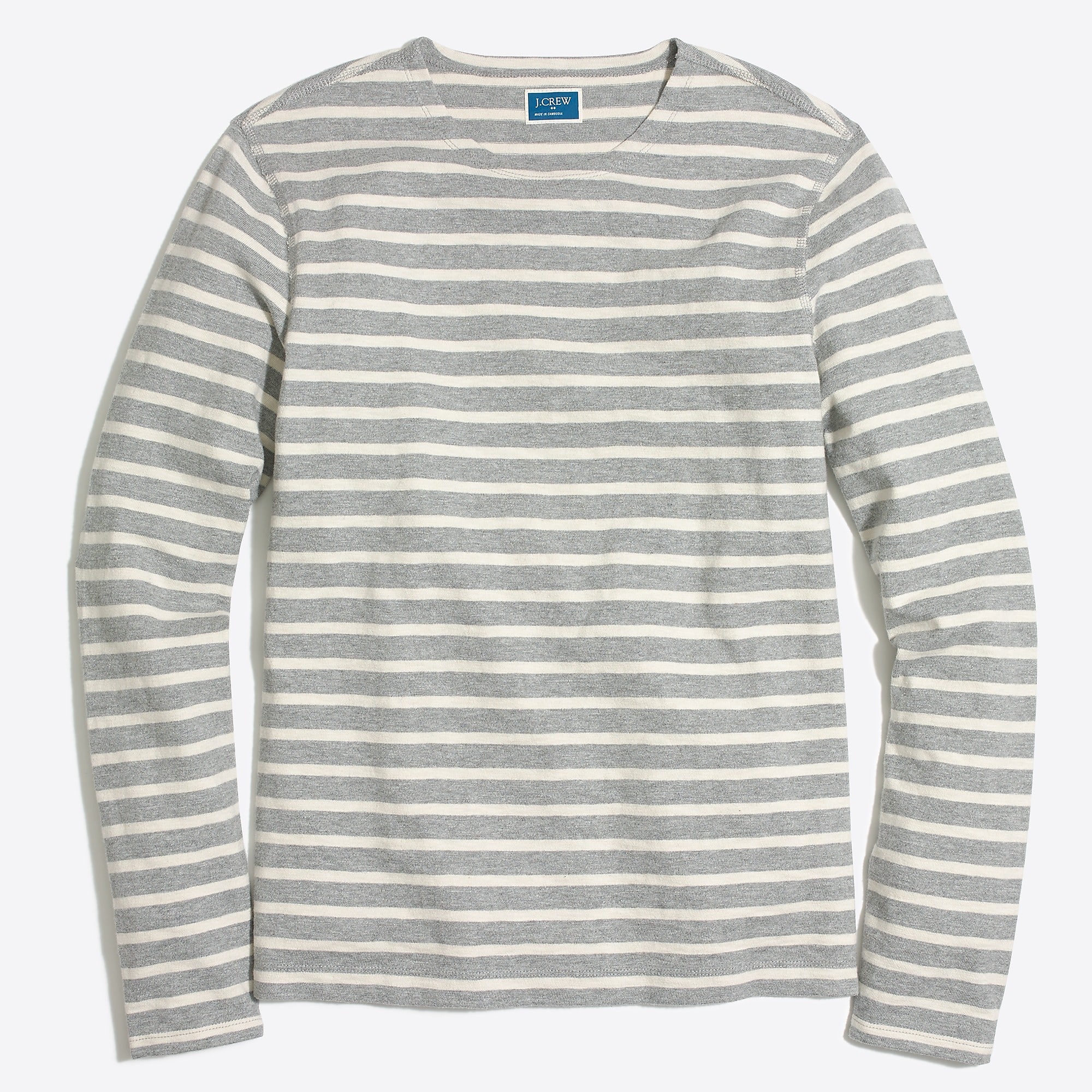 J.Crew Factory: Striped crewneck sweatshirt