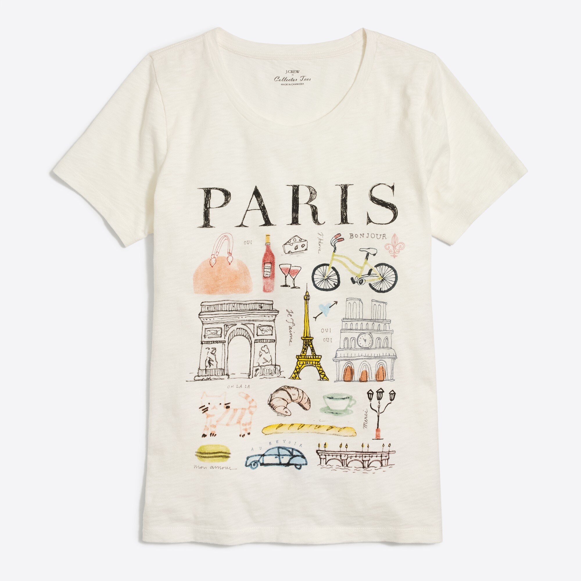 j crew tees