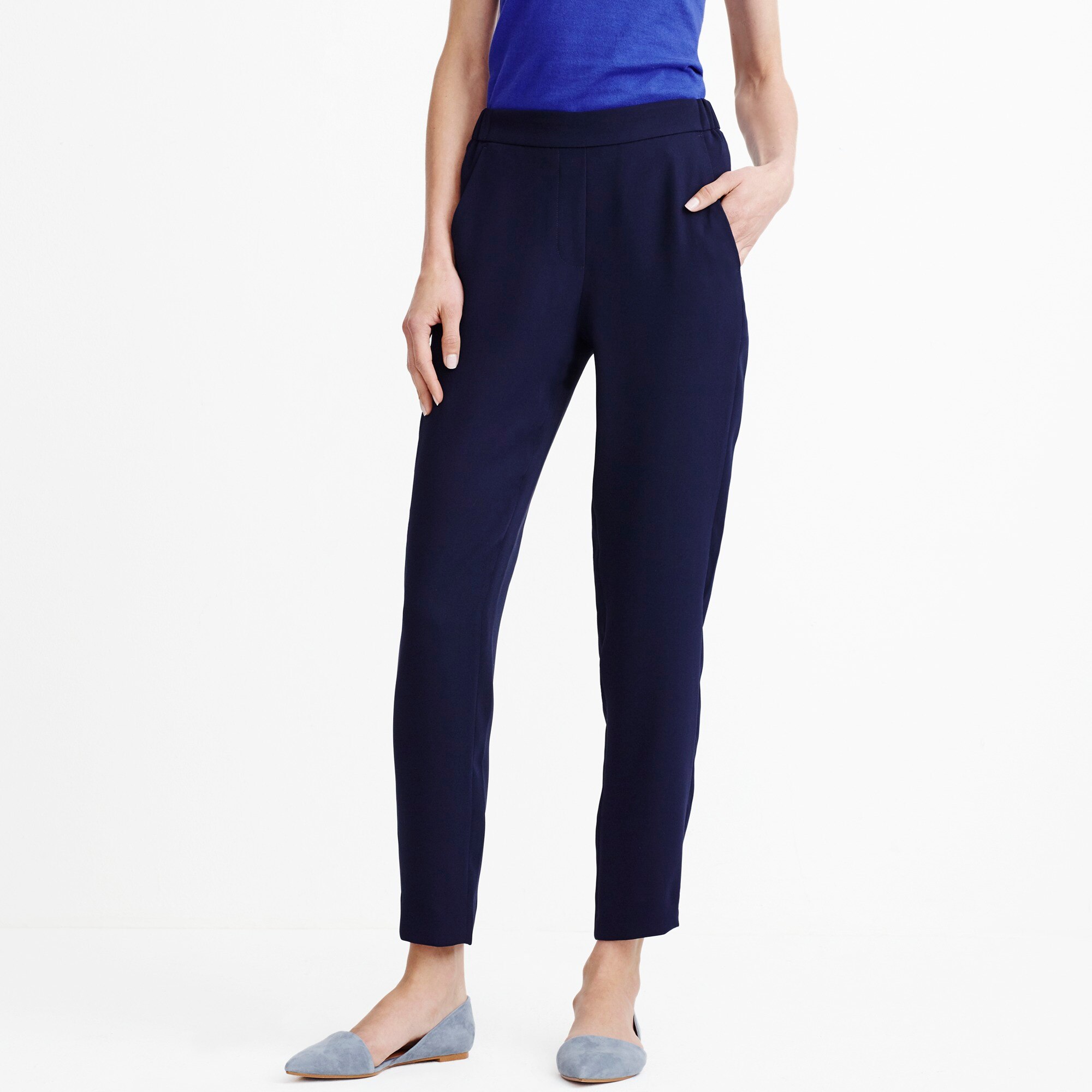 j crew pull on jeans