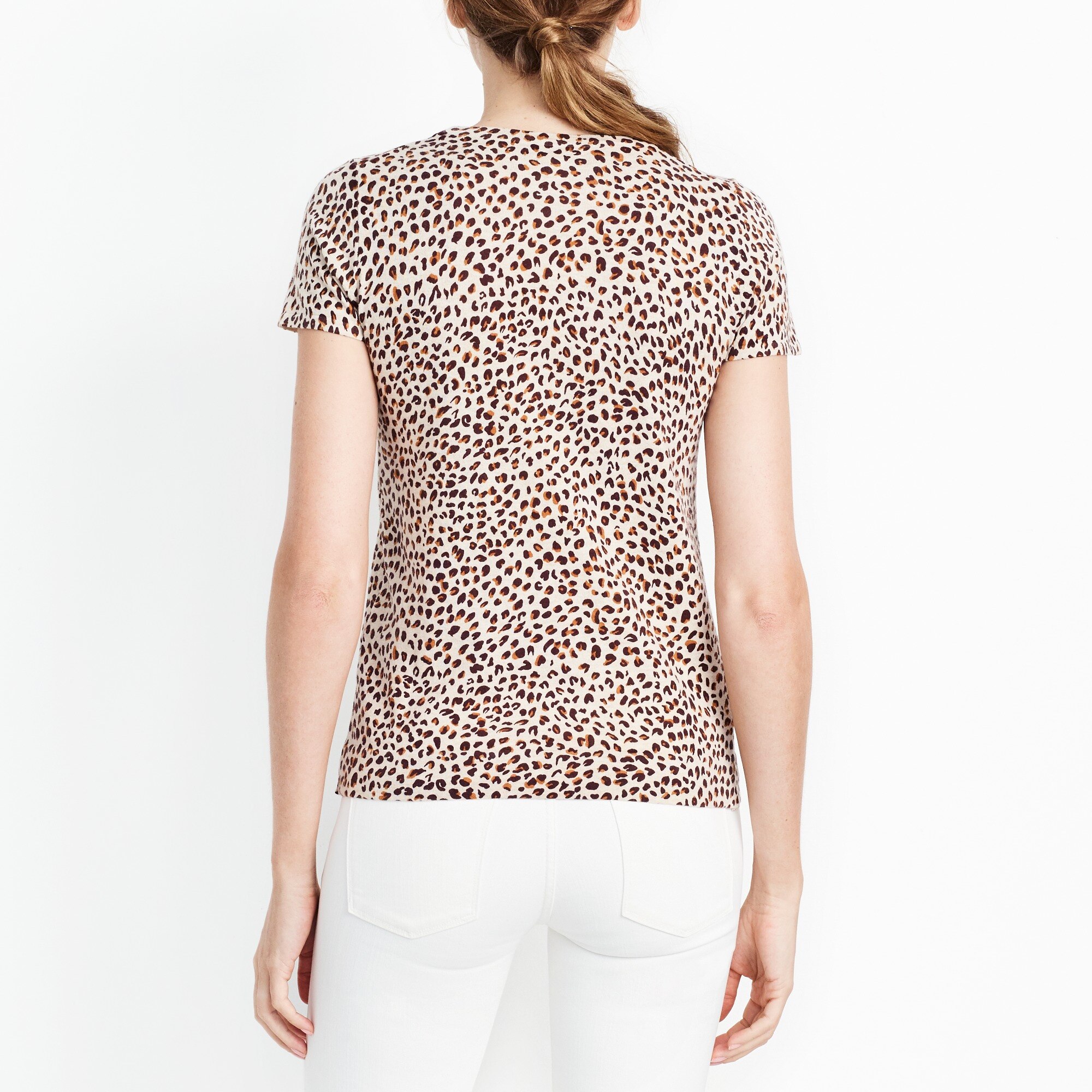 leopard print maternity sweater