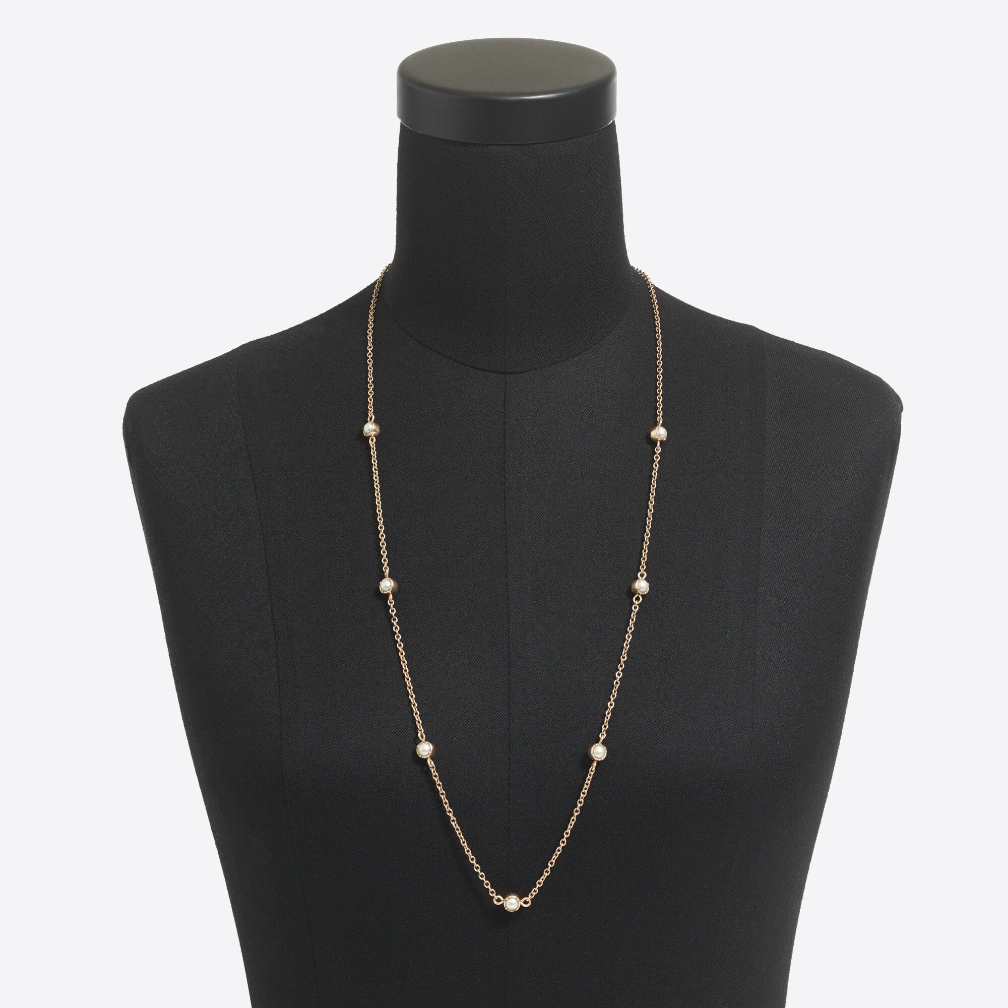 pearl factory floating necklace