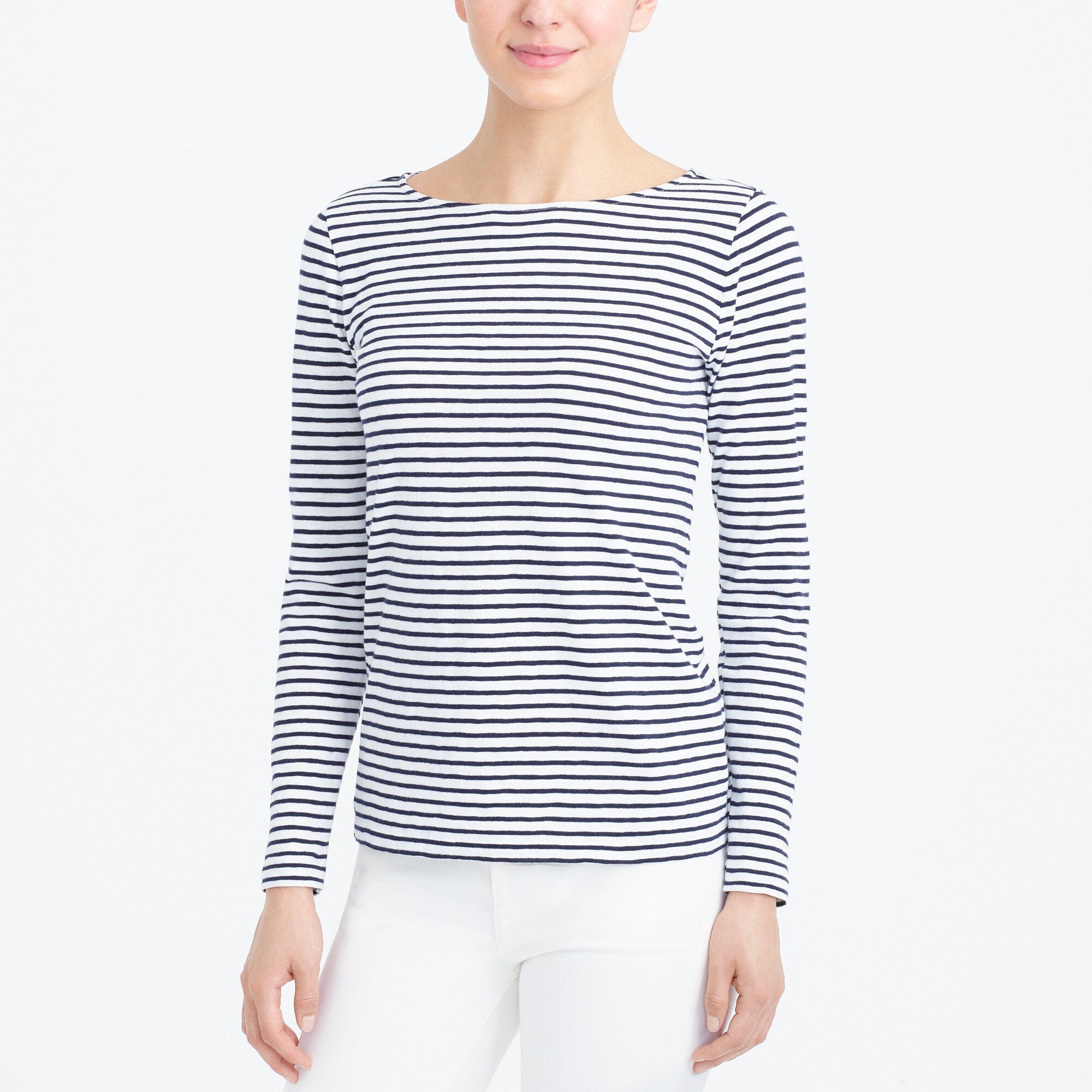 long-sleeve striped artist t-shirt : factorywomen knits & t-shirts
