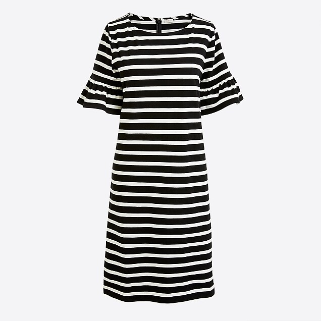 ruffle-sleeve dress : factorywomen dresses