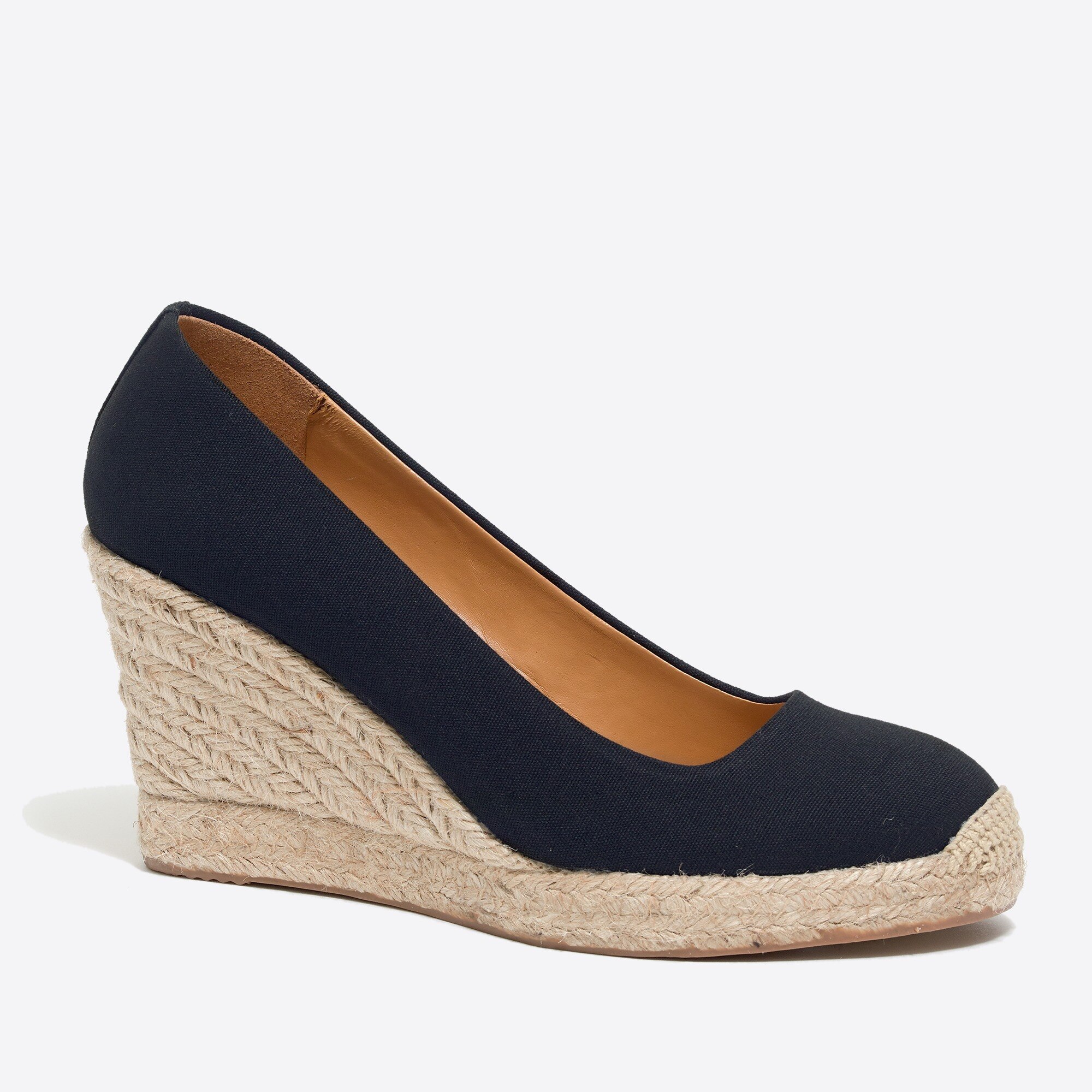 canvas espadrille wedges : factorywomen wedges