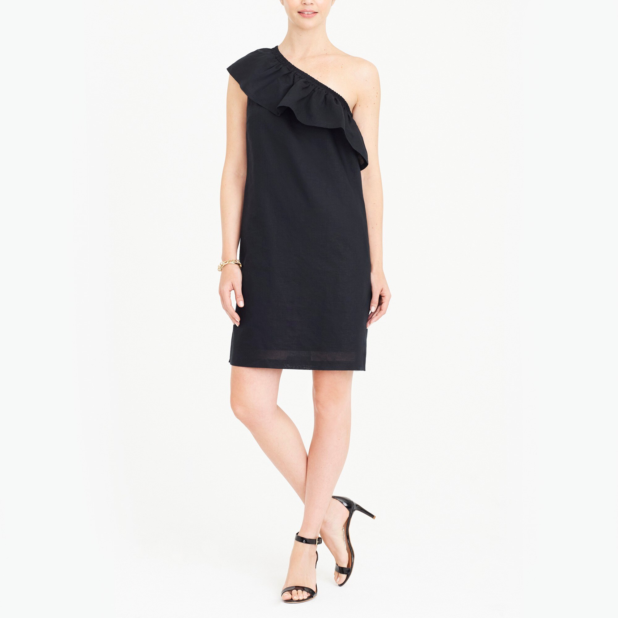 one-shoulder dress : factorywomen casual dresses