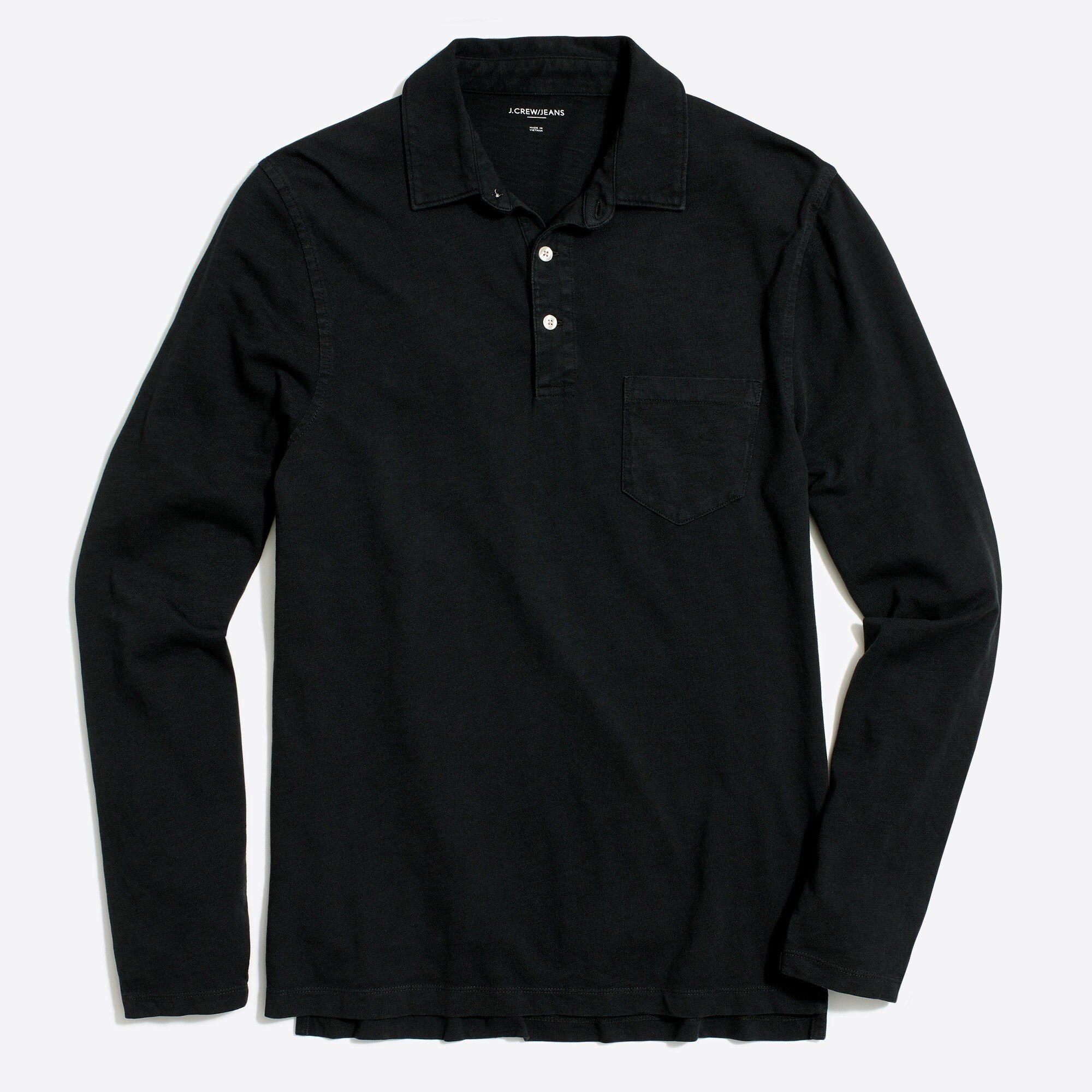 j crew long sleeve polo