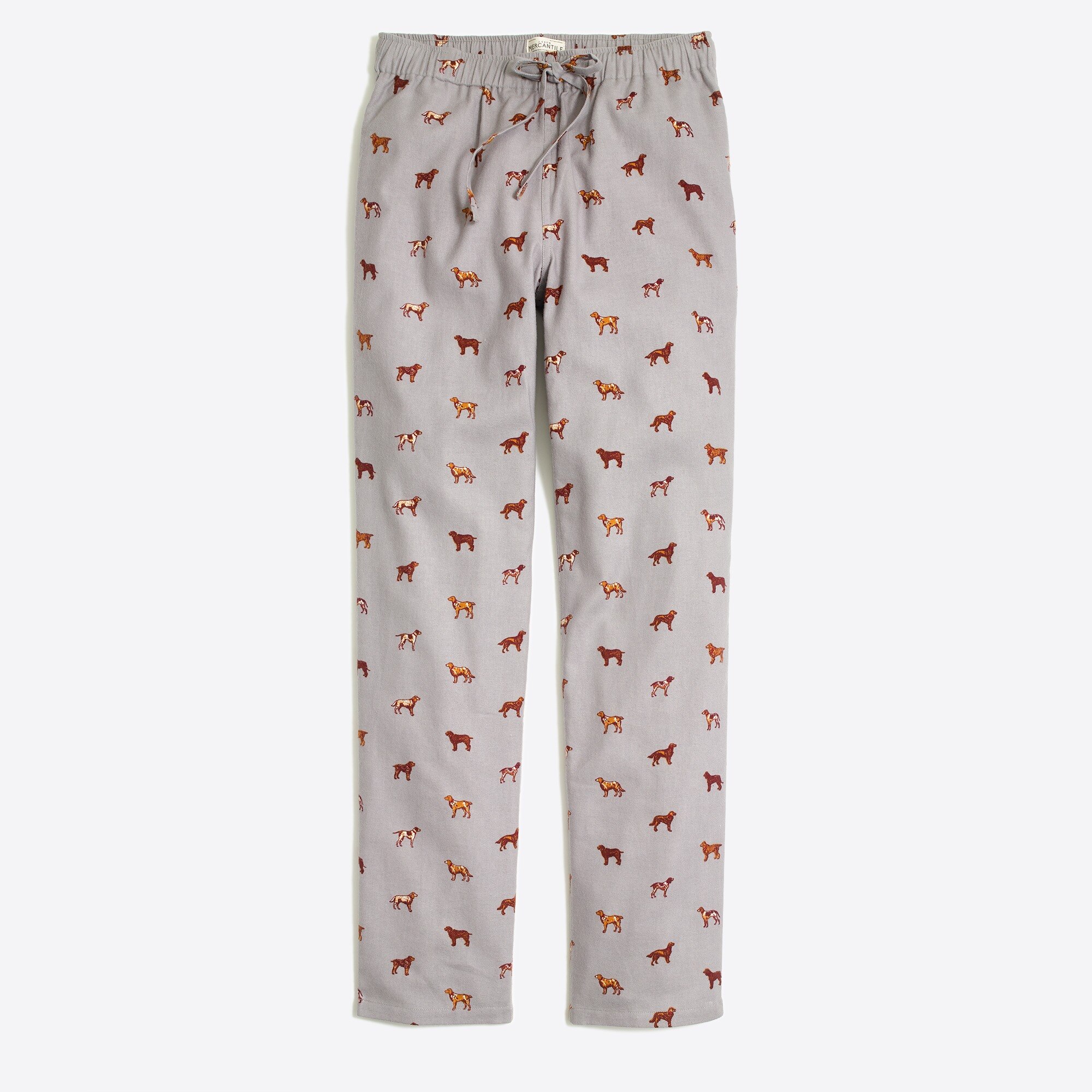 J.Crew Factory Flannel pajama pant with dog print