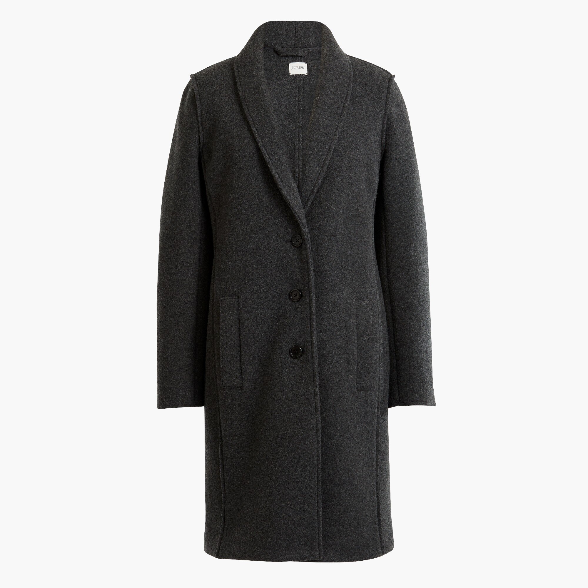 J.Crew Factory Boiled wool topcoat