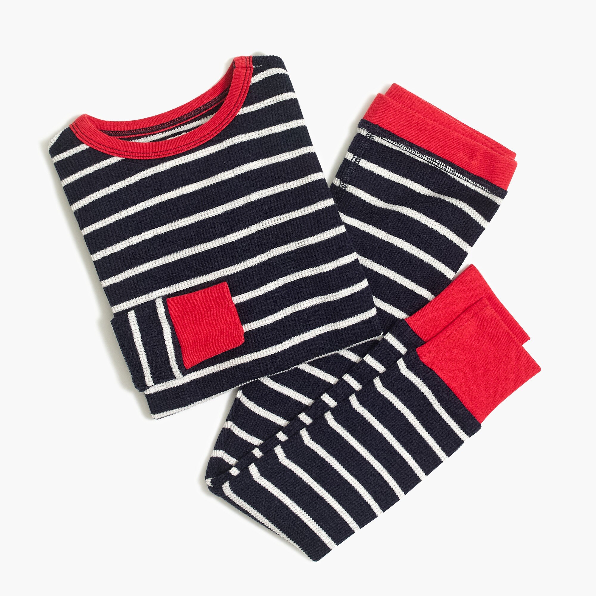 J.Crew Factory Kids' striped pajama set