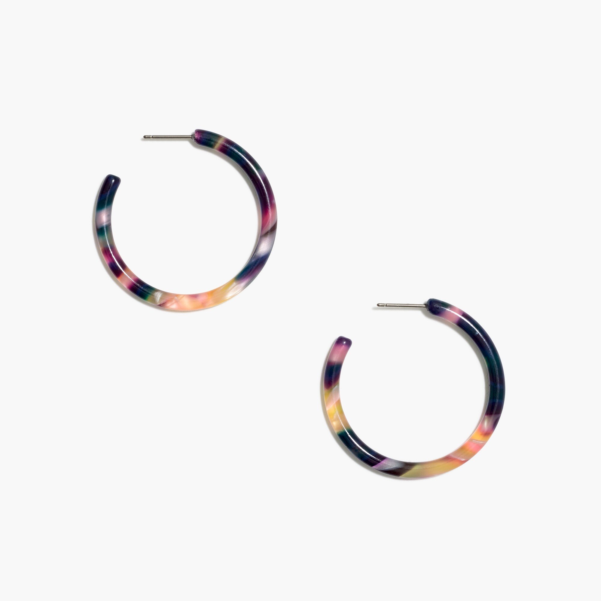 J.Crew Factory Tortoise hoop earrings