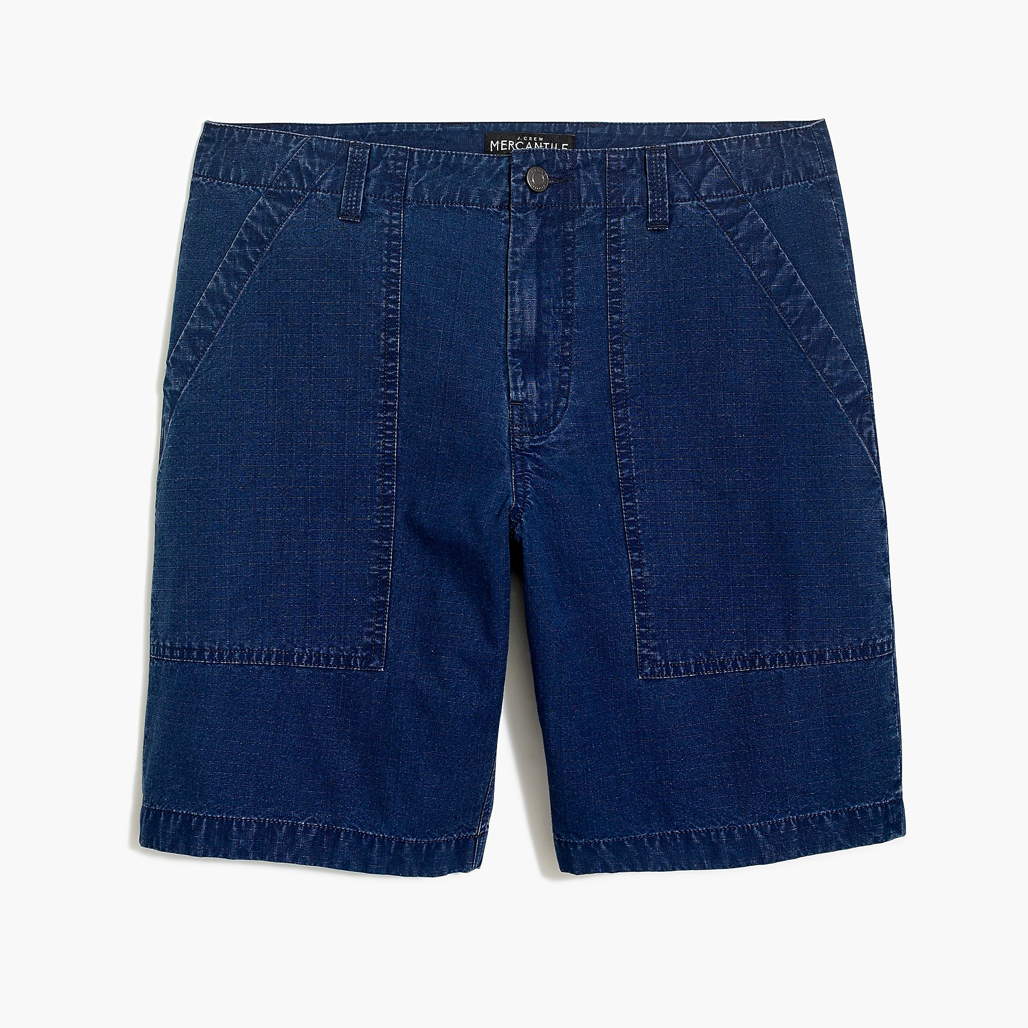 J.Crew Factory: 9 indigo ripstop utility short