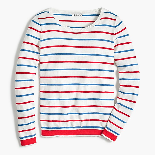 peyton mixed-stripe sweater : factorywomen pullovers