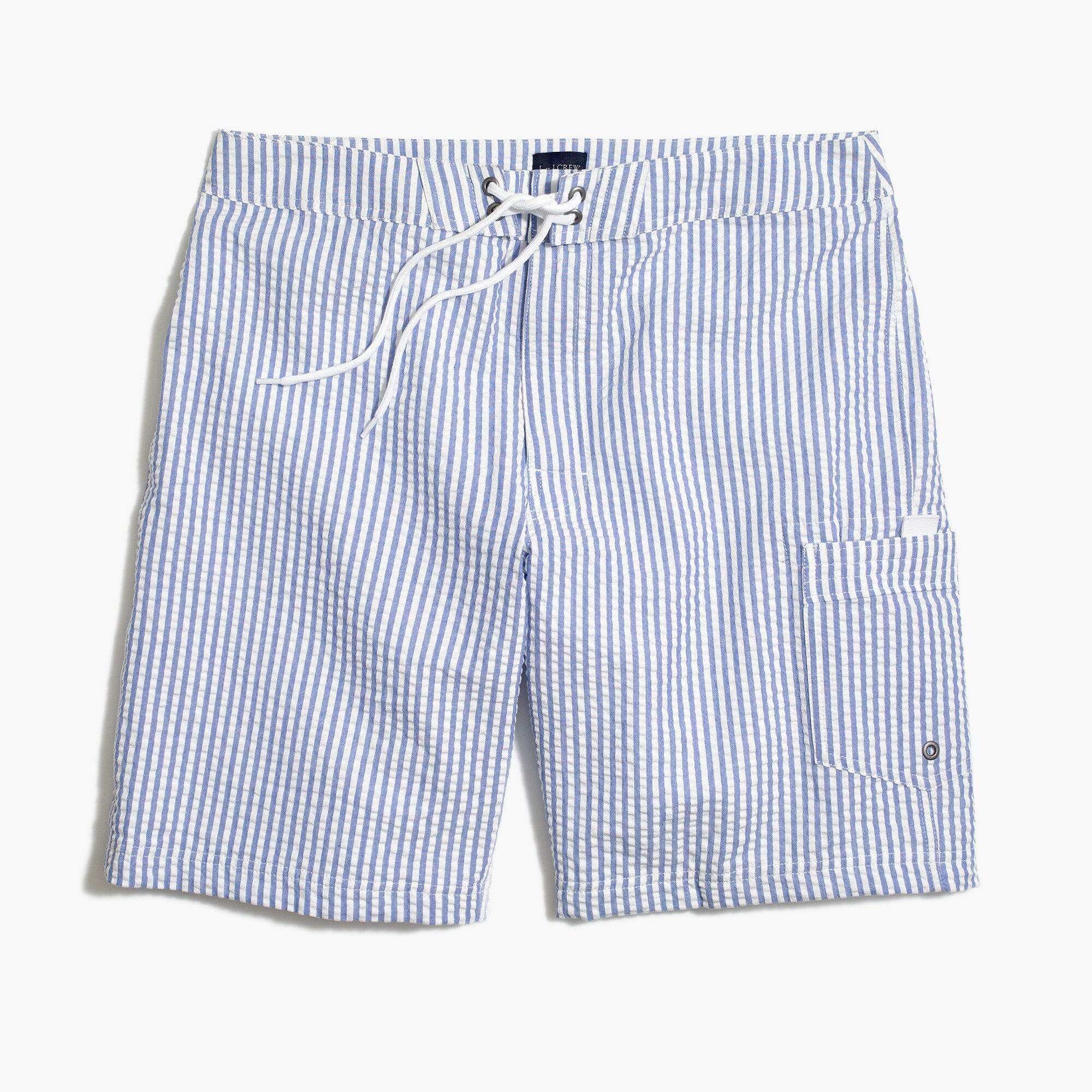 J.Crew Factory 9 seersucker board short