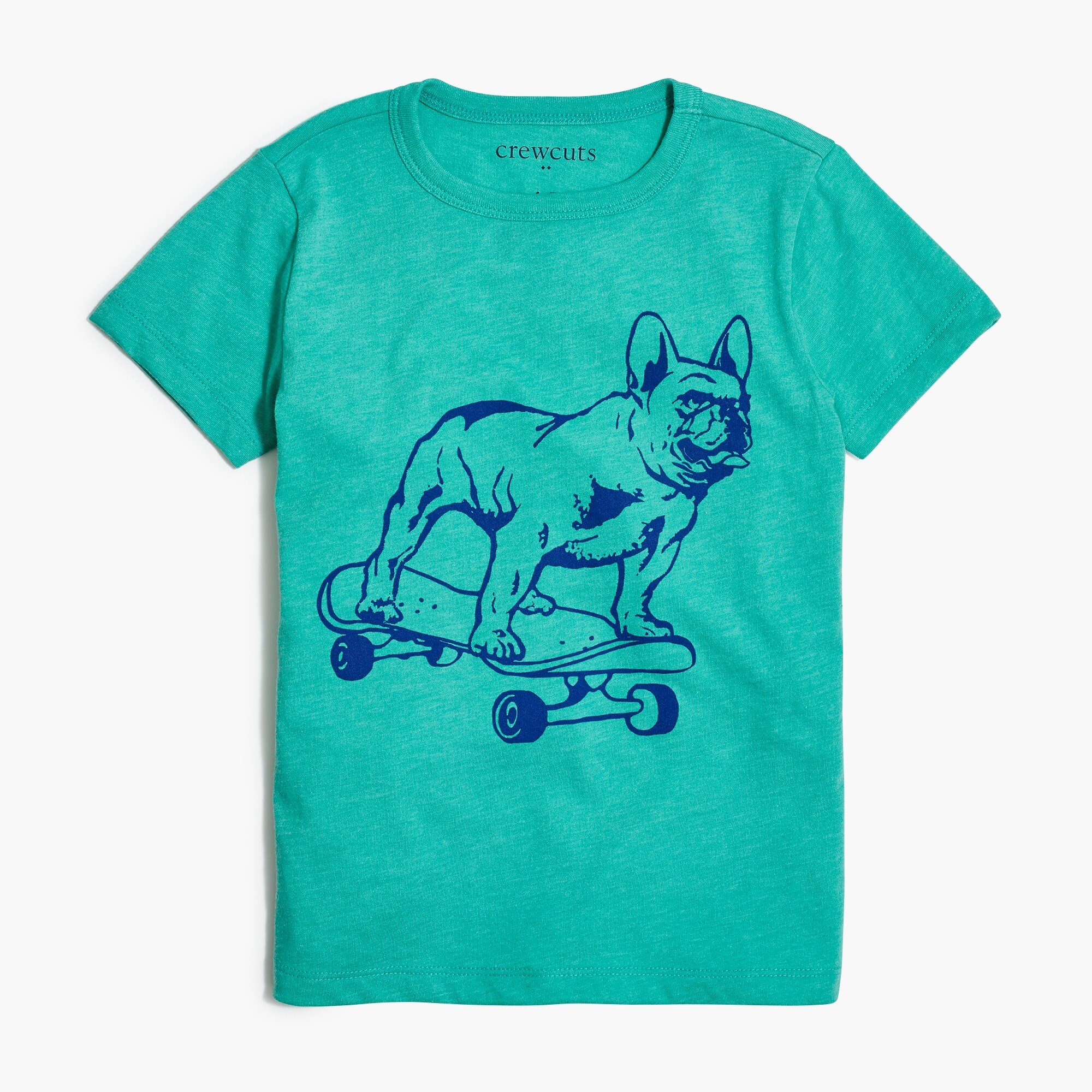 J.Crew Factory Boys' skateboarding dog graphic Tshirt